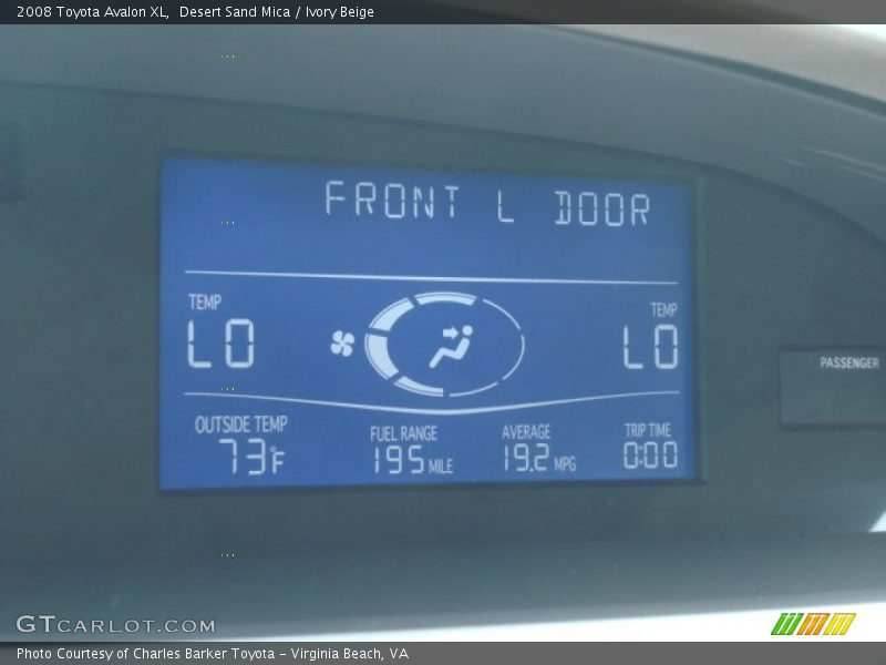 Desert Sand Mica / Ivory Beige 2008 Toyota Avalon XL