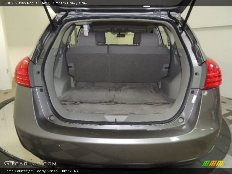 Gotham Gray / Gray 2009 Nissan Rogue S AWD