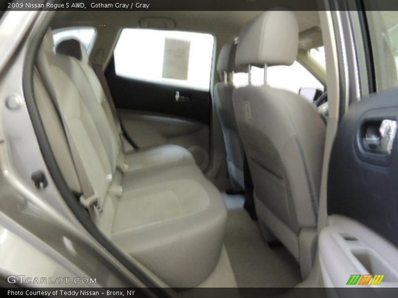 Gotham Gray / Gray 2009 Nissan Rogue S AWD