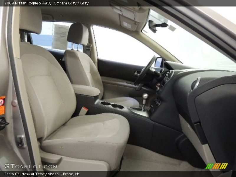 Gotham Gray / Gray 2009 Nissan Rogue S AWD