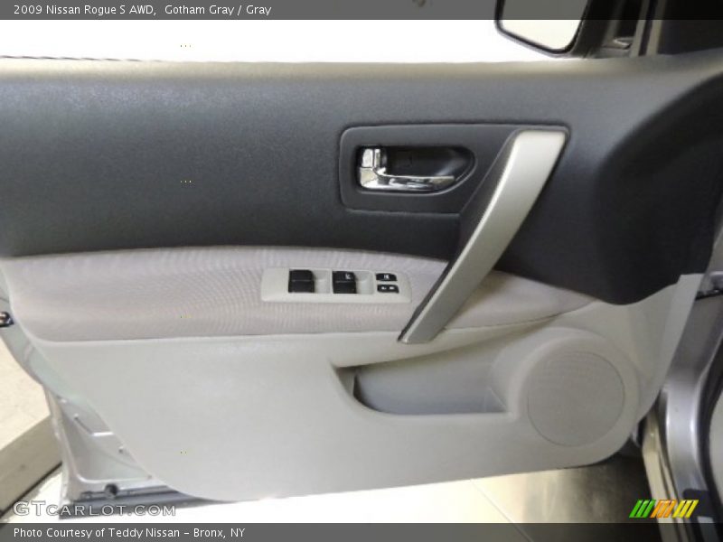 Gotham Gray / Gray 2009 Nissan Rogue S AWD