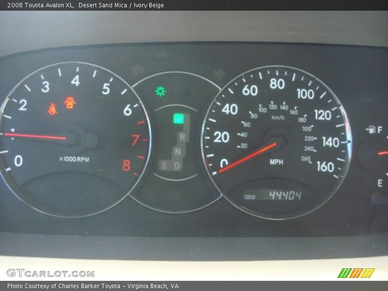 Desert Sand Mica / Ivory Beige 2008 Toyota Avalon XL