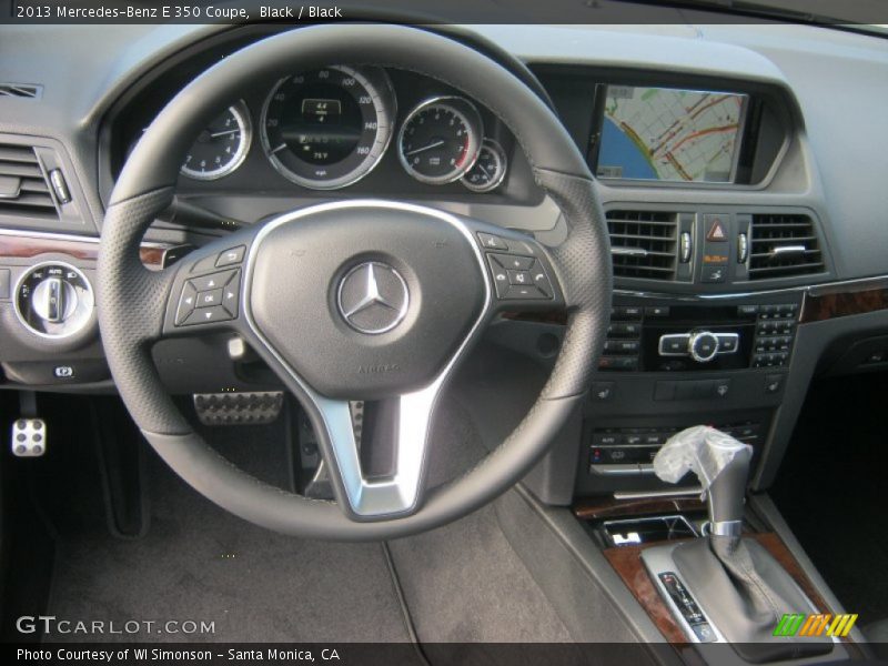 Black / Black 2013 Mercedes-Benz E 350 Coupe