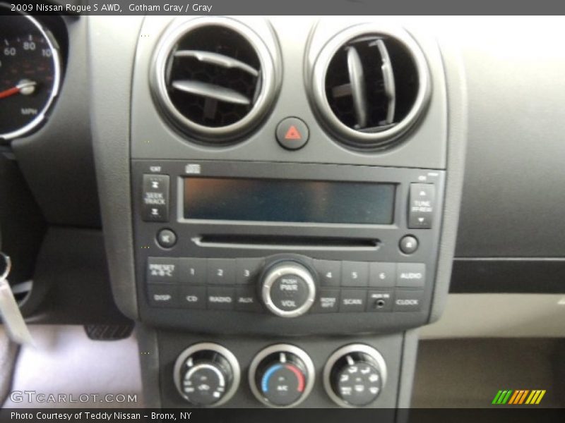 Gotham Gray / Gray 2009 Nissan Rogue S AWD