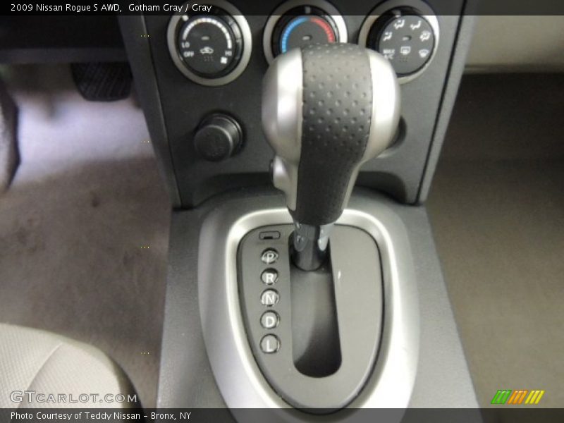 Gotham Gray / Gray 2009 Nissan Rogue S AWD