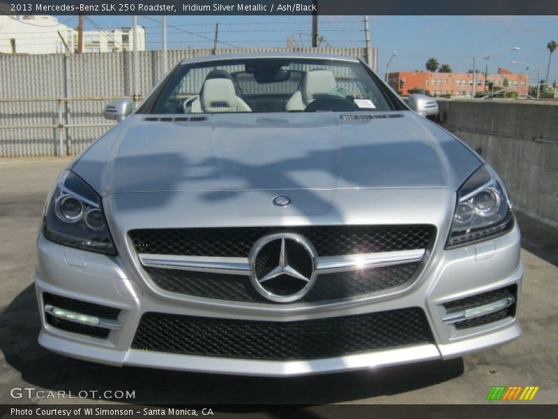 Iridium Silver Metallic / Ash/Black 2013 Mercedes-Benz SLK 250 Roadster