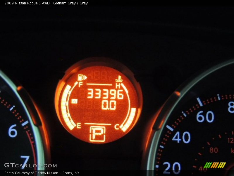 Gotham Gray / Gray 2009 Nissan Rogue S AWD