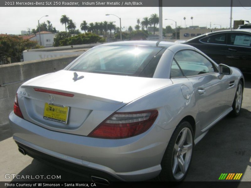 Iridium Silver Metallic / Ash/Black 2013 Mercedes-Benz SLK 250 Roadster