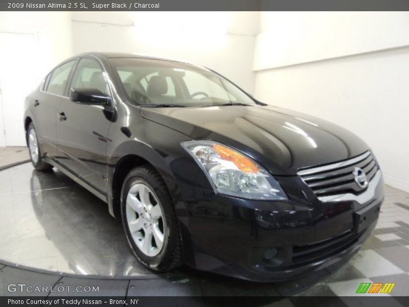 Super Black / Charcoal 2009 Nissan Altima 2.5 SL