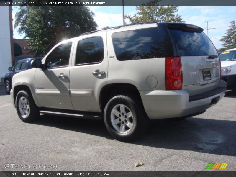 Silver Birch Metallic / Light Titanium 2007 GMC Yukon SLT