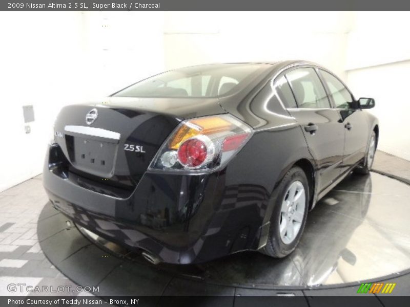 Super Black / Charcoal 2009 Nissan Altima 2.5 SL