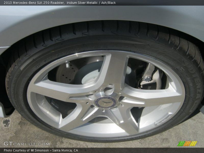 Iridium Silver Metallic / Ash/Black 2013 Mercedes-Benz SLK 250 Roadster