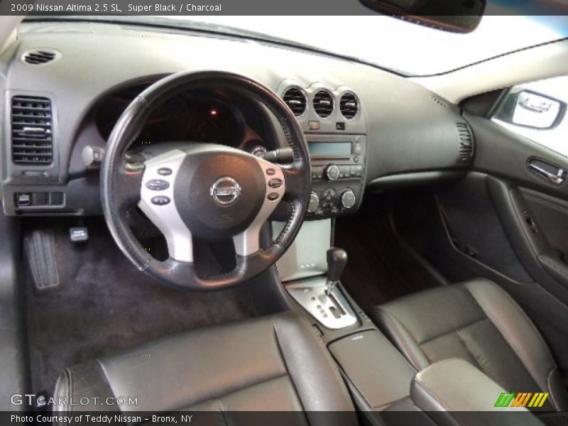 Super Black / Charcoal 2009 Nissan Altima 2.5 SL