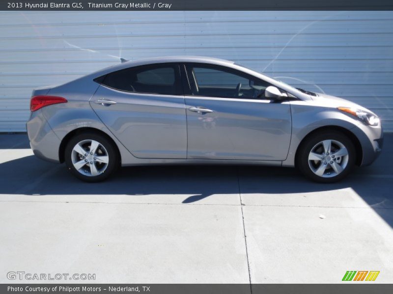Titanium Gray Metallic / Gray 2013 Hyundai Elantra GLS