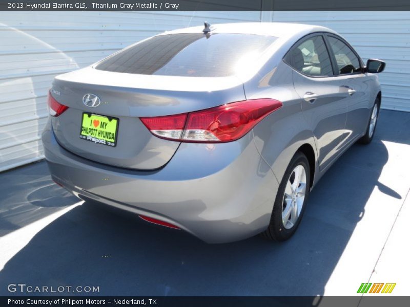 Titanium Gray Metallic / Gray 2013 Hyundai Elantra GLS