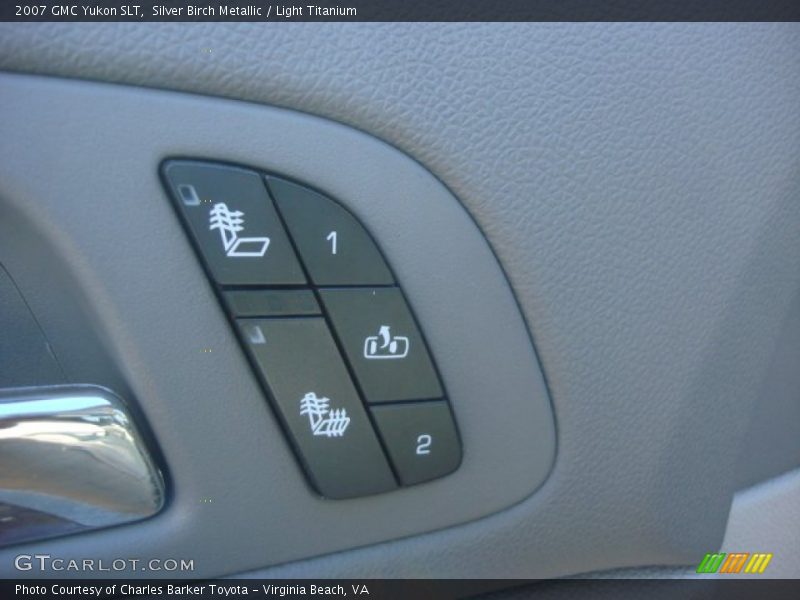 Silver Birch Metallic / Light Titanium 2007 GMC Yukon SLT