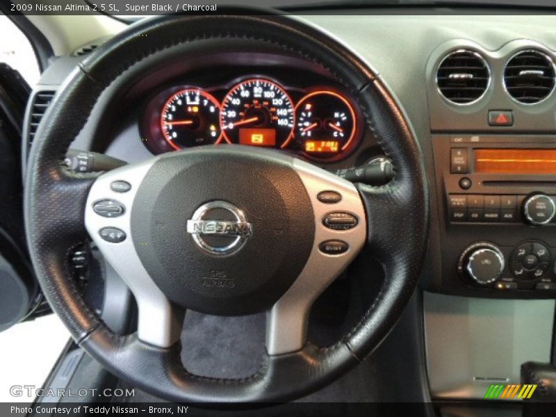 Super Black / Charcoal 2009 Nissan Altima 2.5 SL