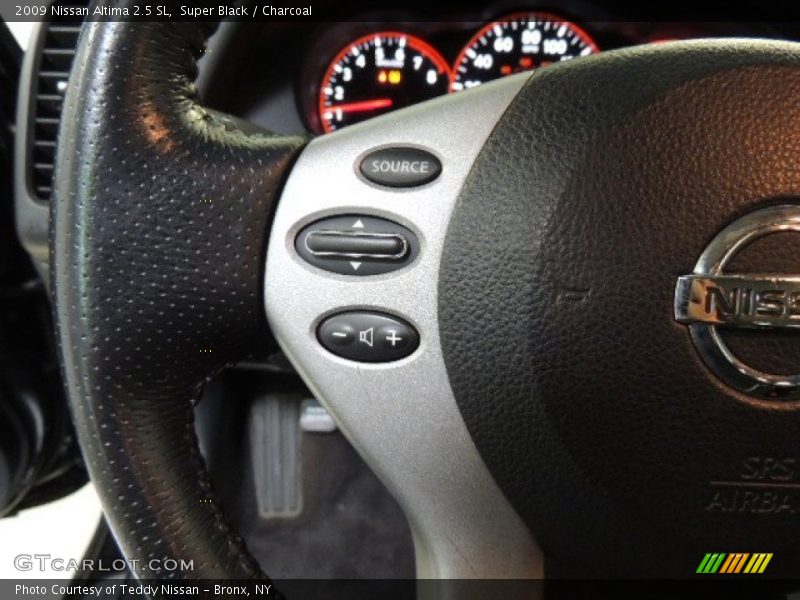 Super Black / Charcoal 2009 Nissan Altima 2.5 SL