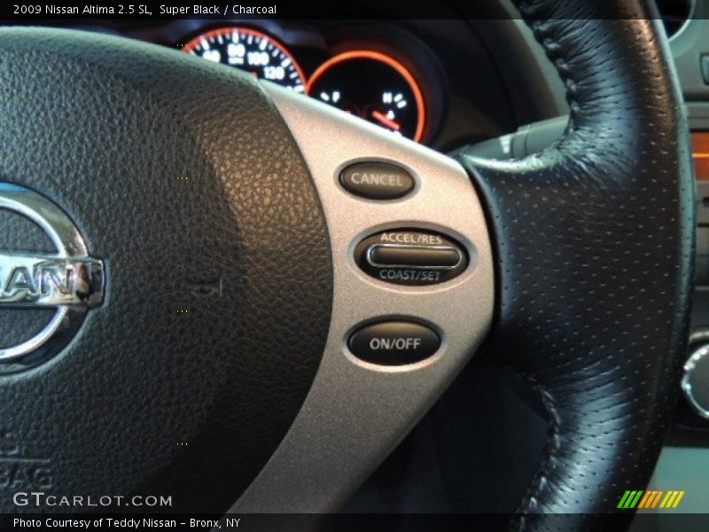 Super Black / Charcoal 2009 Nissan Altima 2.5 SL