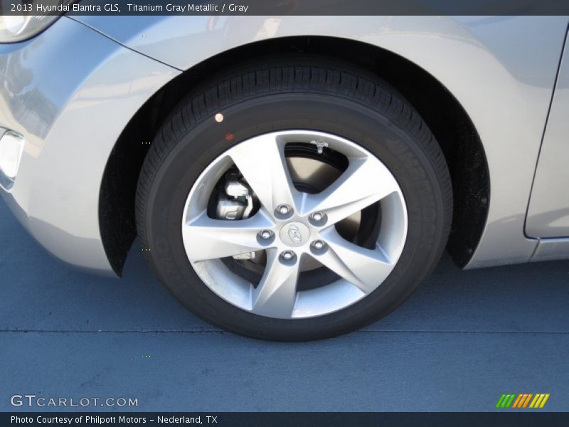 Titanium Gray Metallic / Gray 2013 Hyundai Elantra GLS