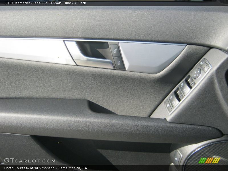 Black / Black 2013 Mercedes-Benz C 250 Sport