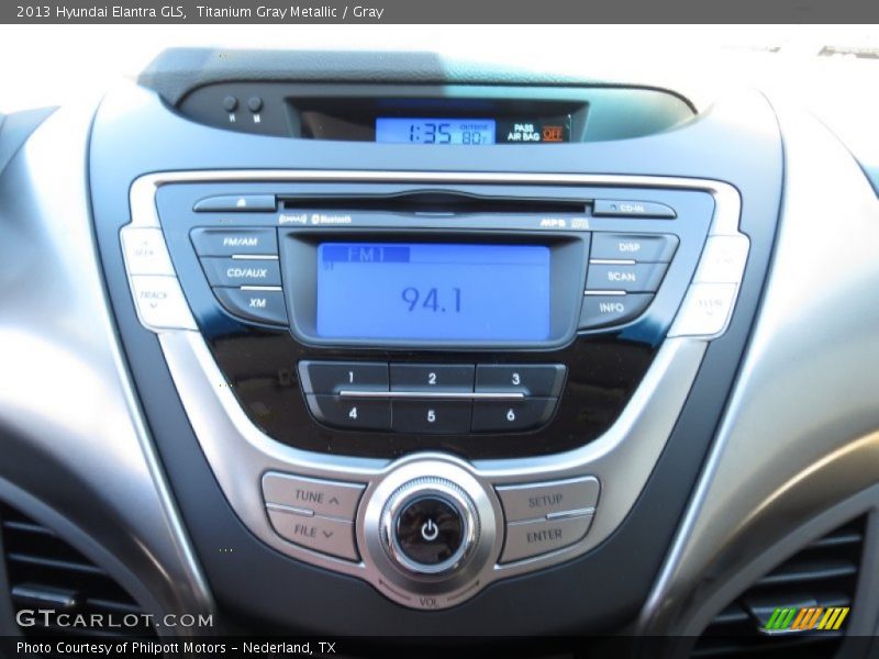 Titanium Gray Metallic / Gray 2013 Hyundai Elantra GLS