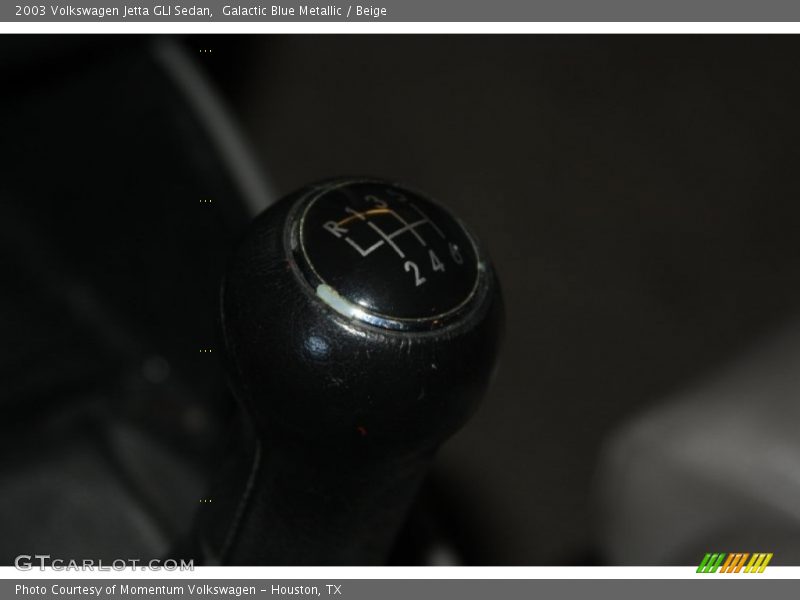 Galactic Blue Metallic / Beige 2003 Volkswagen Jetta GLI Sedan