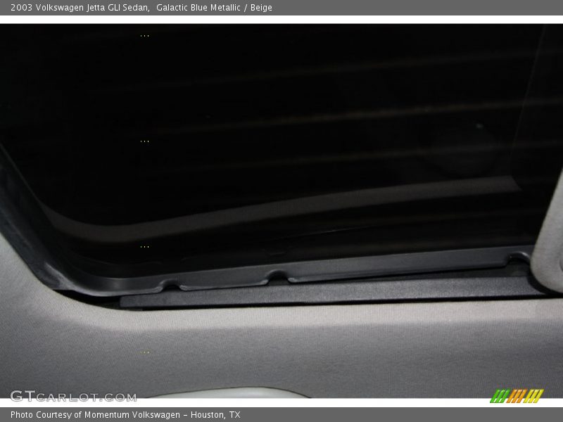 Galactic Blue Metallic / Beige 2003 Volkswagen Jetta GLI Sedan