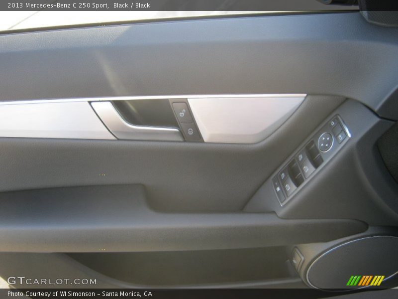 Black / Black 2013 Mercedes-Benz C 250 Sport