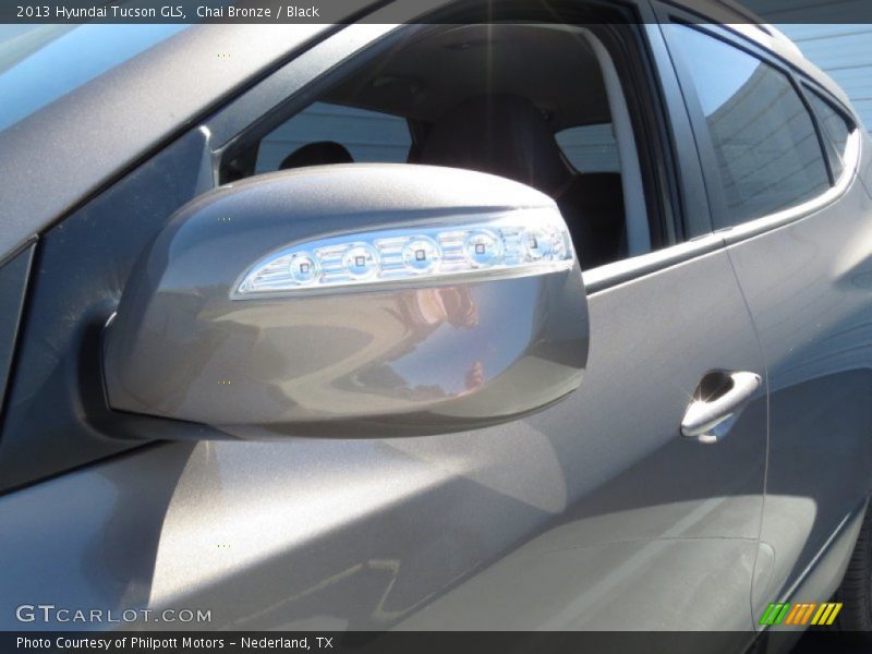 Chai Bronze / Black 2013 Hyundai Tucson GLS