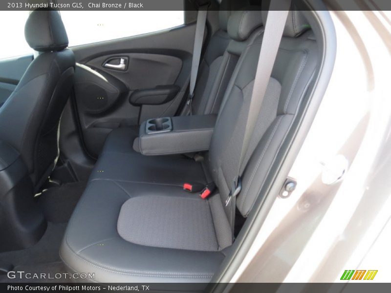 Chai Bronze / Black 2013 Hyundai Tucson GLS
