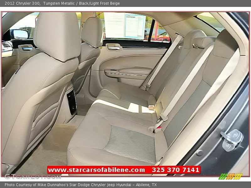 Tungsten Metallic / Black/Light Frost Beige 2012 Chrysler 300
