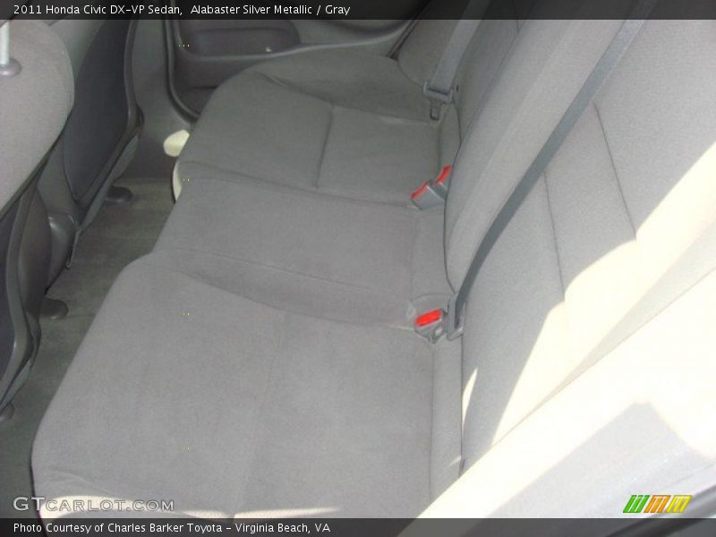 Alabaster Silver Metallic / Gray 2011 Honda Civic DX-VP Sedan