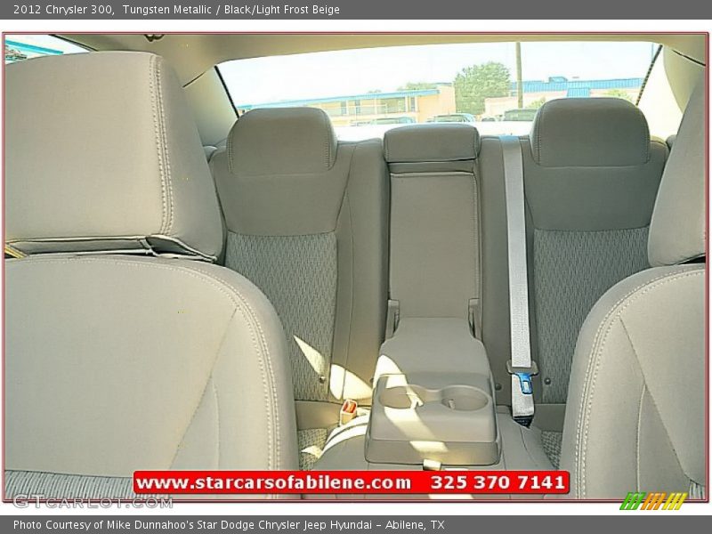 Tungsten Metallic / Black/Light Frost Beige 2012 Chrysler 300