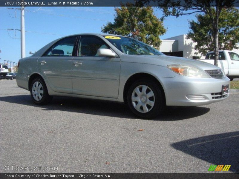 Lunar Mist Metallic / Stone 2003 Toyota Camry LE