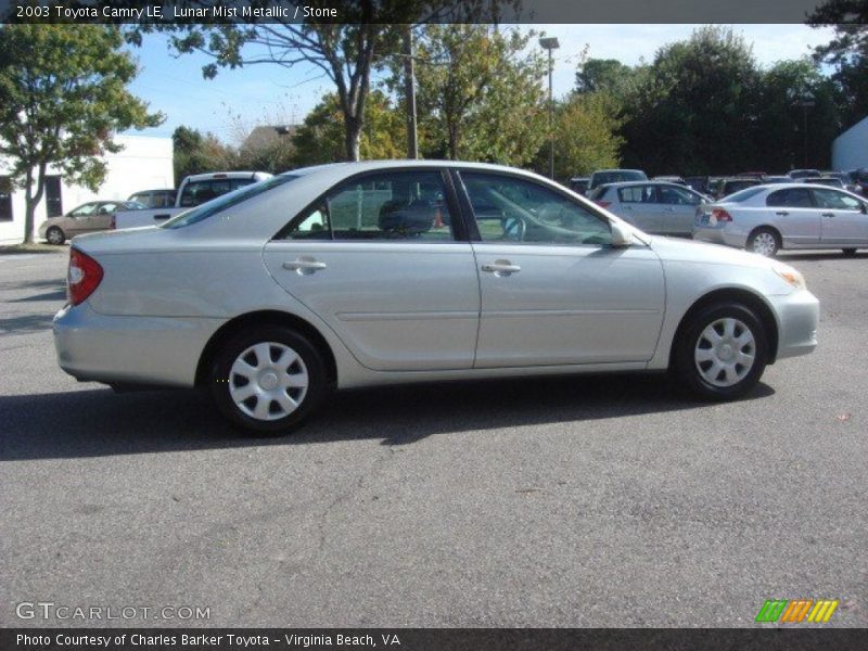 Lunar Mist Metallic / Stone 2003 Toyota Camry LE