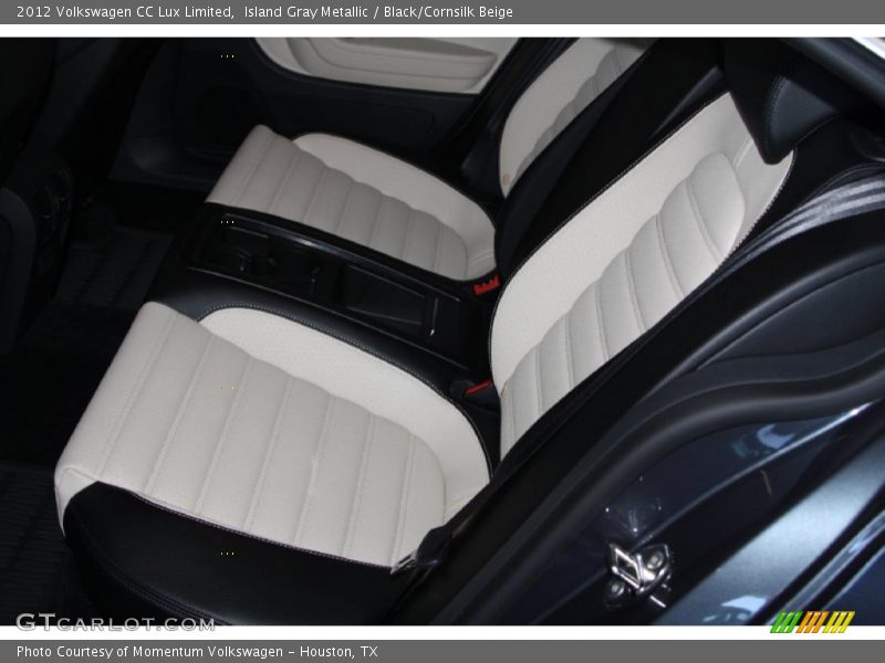 Island Gray Metallic / Black/Cornsilk Beige 2012 Volkswagen CC Lux Limited