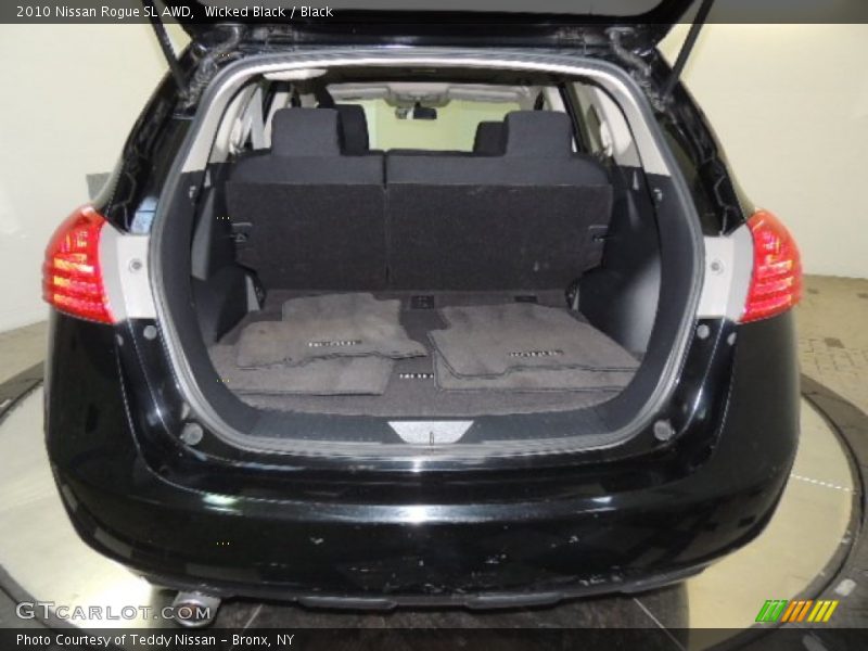 Wicked Black / Black 2010 Nissan Rogue SL AWD