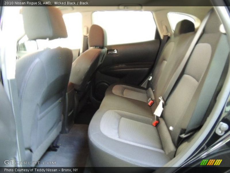 Wicked Black / Black 2010 Nissan Rogue SL AWD