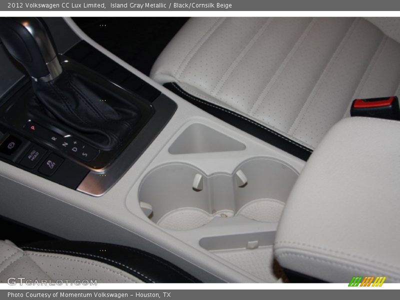 Island Gray Metallic / Black/Cornsilk Beige 2012 Volkswagen CC Lux Limited