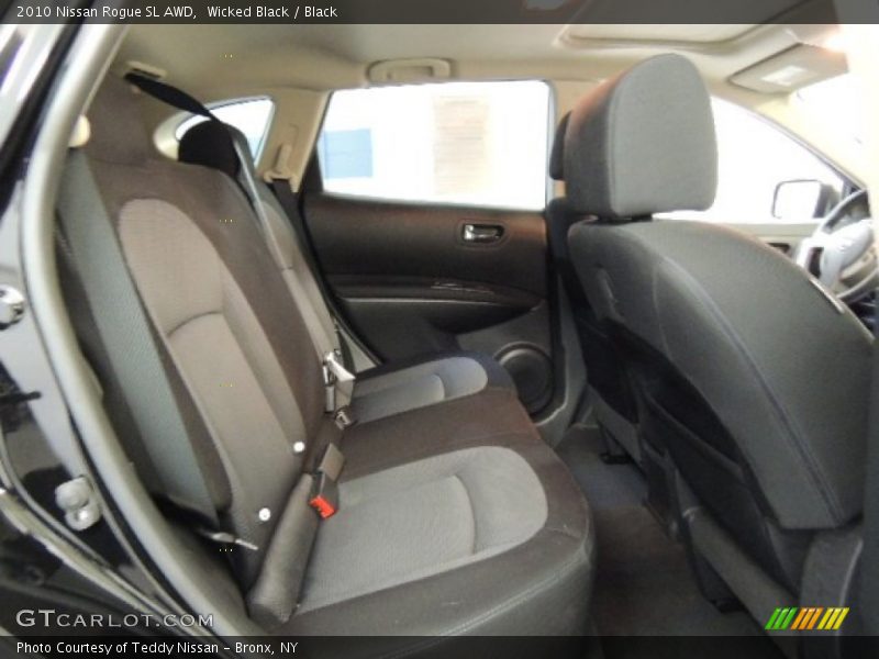 Wicked Black / Black 2010 Nissan Rogue SL AWD