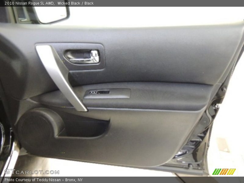 Wicked Black / Black 2010 Nissan Rogue SL AWD