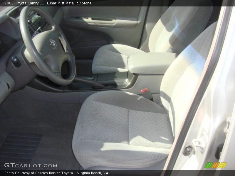 Lunar Mist Metallic / Stone 2003 Toyota Camry LE