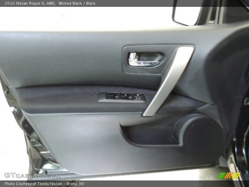 Wicked Black / Black 2010 Nissan Rogue SL AWD
