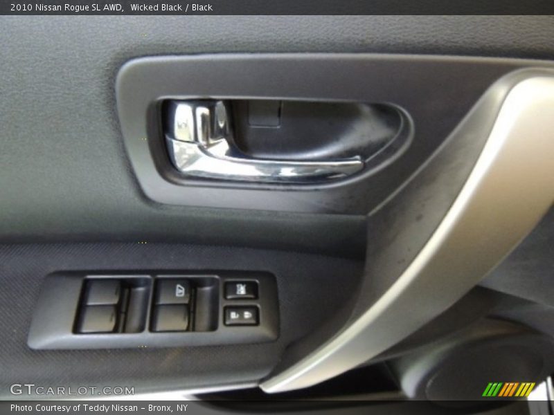 Wicked Black / Black 2010 Nissan Rogue SL AWD