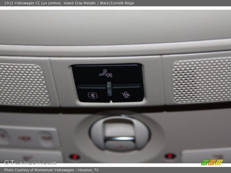 Island Gray Metallic / Black/Cornsilk Beige 2012 Volkswagen CC Lux Limited