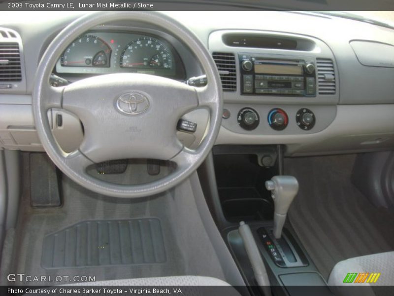 Lunar Mist Metallic / Stone 2003 Toyota Camry LE