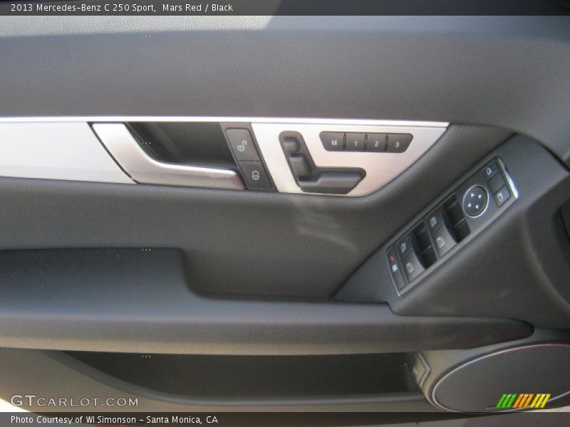 Mars Red / Black 2013 Mercedes-Benz C 250 Sport