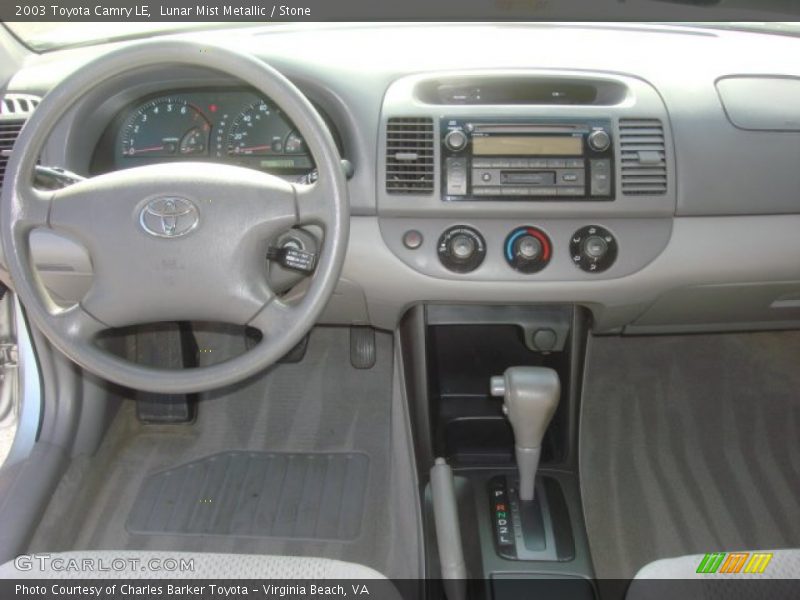 Lunar Mist Metallic / Stone 2003 Toyota Camry LE