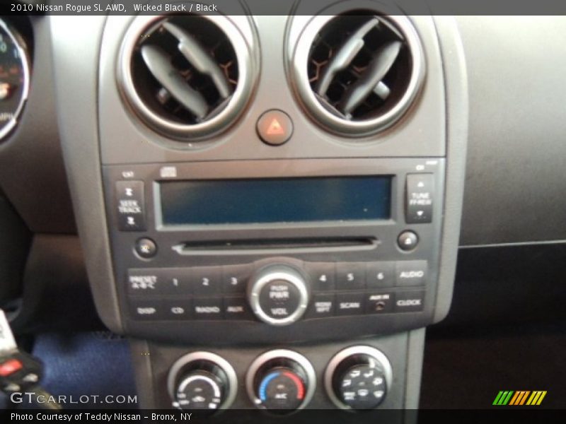 Wicked Black / Black 2010 Nissan Rogue SL AWD